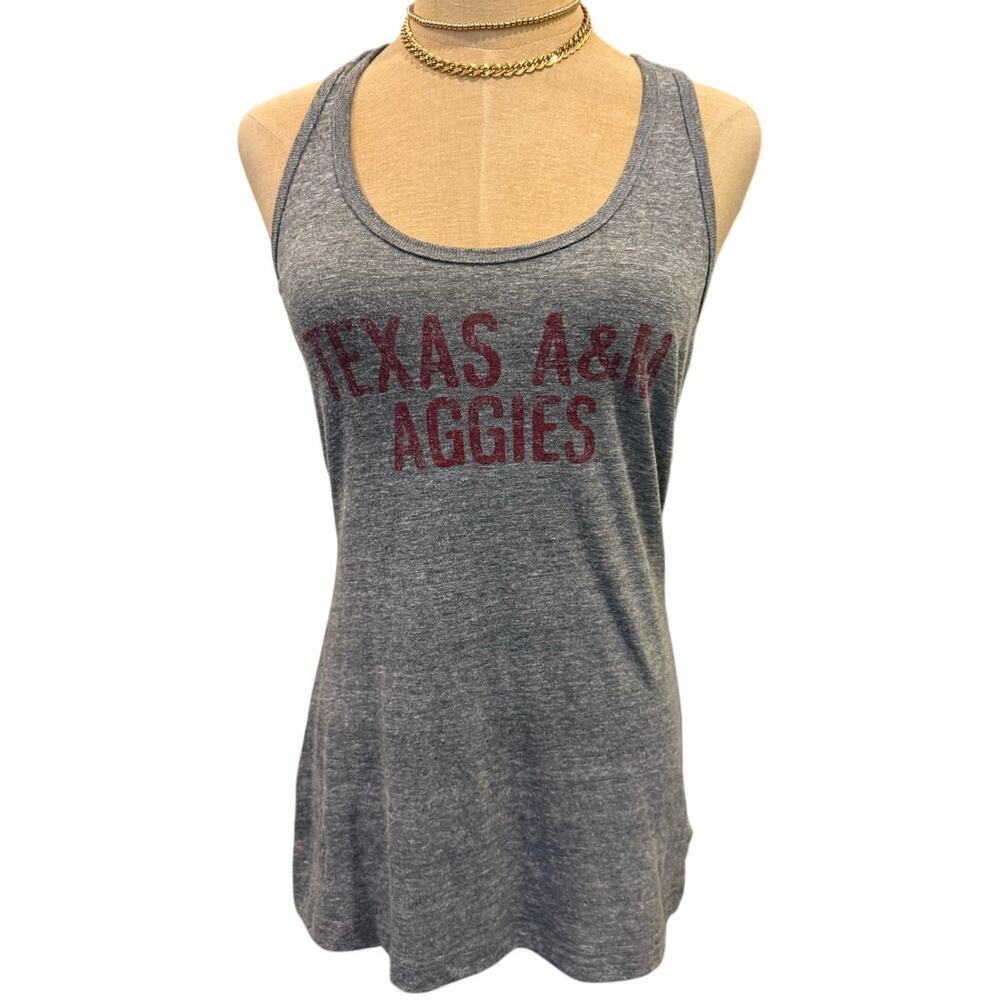 LEAGUE Texas A&M University Aggies Tank Top Shirt Women size L